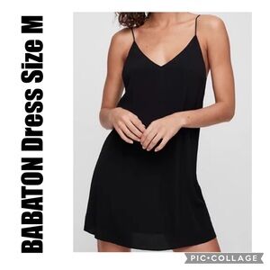 Babaton Sleek Black Mini Dress